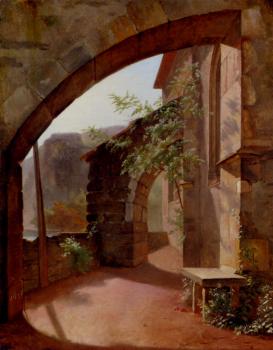查爾斯 埃米爾 希伯勒特 萊康特 韋內特 A View Along The Italian Coastline 查爾斯 埃米爾 希伯勒特 萊康特 韋內特 A View Along The Italian Coastline